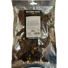Biltong Boss - Truffle Boss Beef Biltong - Real Truffle Delectable, High Protein, Low Sugars & Carbohydrate Boss Meat Snack, 200g Pouch