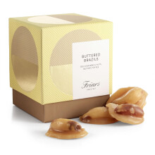 Friars Toffee Buttered Brazil Nuts - Sweet & Crunchy Buttery Brazils | Premium Toffee Covered Confectionery | Thank You, Housewarming &