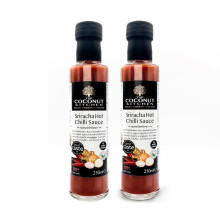 The Coconut Kitchen ? Sriracha Sauce ? Hot Chilli Sauce ? Vegan, Gluten-Free, No Allergens ? Made in Wales, UK ? Perfect for Noodles, Stir-Fry,