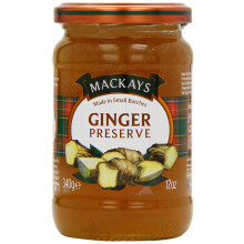 Mackays Ginger preserve Jam 340 g (Pack of 6)