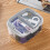 Meiiso sewing kit with case portable needle thread set 12 6