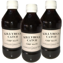 Chip Mate - Non Brewed Condiment, Chip Shop Vinegar - 3 X 284Ml Glass Bottles - No Gluten - By Shines
