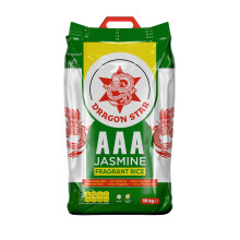 Dragon Star AAA Jasmine Fragrant Rice | Long Grain and Authentic Rice | Aromatic Flavour | Soft and Fluffy Texture | Perfect for Traditional Recipes |