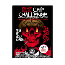Red Hot Reaper ? Challenge Hottest Chip ? Peaky Blinders Carolina Reaper Spicy Challenge - Stupidly Spicy Hot Chip