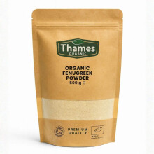 Organic Fenugreek Powder 500g | Nutty Sweet Flavor | Culinary Treasure for Curries, Stews | Thames Organic