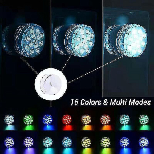 Υποβρύχιο φως πισίνας RGB 70mm & 80mm IP68 2