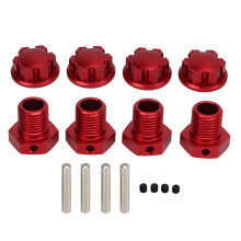 High-Performance17Mm Wheel Hex For Rc Car Aficionados, Precision Crafted From Aluminium Alloy, Easy To Install And Durable Replacement Parts