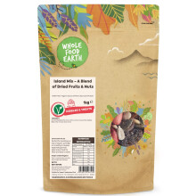 Wholefood Earth Island Mix - A Blend of Dried Fruits and Nuts 1 kg | GMO Free | Source of Fibre | Source of Protein