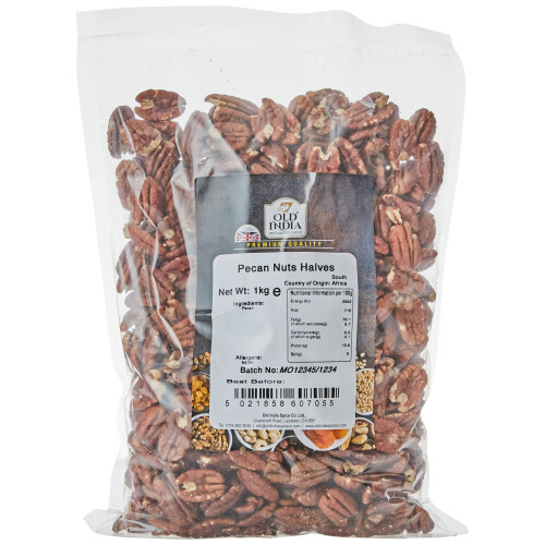 Old India Pecan Nuts Halves 1kg