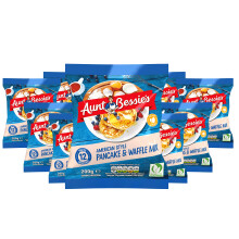 Aunt Bessie's American Style Pancake Batter Mix & Waffle Batter Mix 200g, Pack of 12