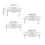 Stainless Steel Circle Roasting Rack 6.3/7.8/9.5/11in Insert Kitchen Cookware 5
