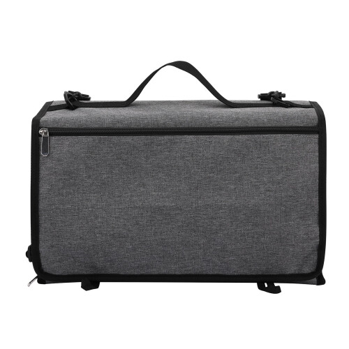 Bolsa para guardar hilo de tejer con ventana transparente