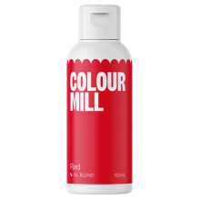 Colour Mill Oil Based Food Colouring Red - Next Generation Oil Based Food Colouring for Baking, Decorating, Icing and Cooking Food Dye DIY Slime and