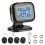 Monitor de pressão de pneus sem fio com visor LCD e 4 sensores. 1