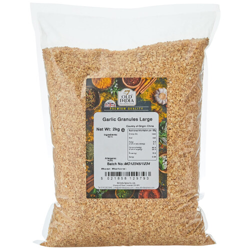 Old India Garlic Granules Large 2kg