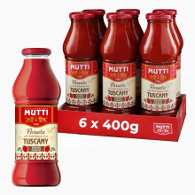 Mutti Regional Passata Tuscany with Rossoro Tomatoes 6 x 400g