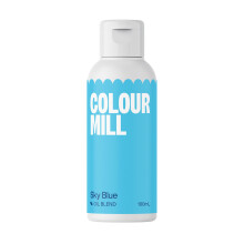Colour Mill Oil-Based Food Coloring, 100 Milliliters (Sky Blue)