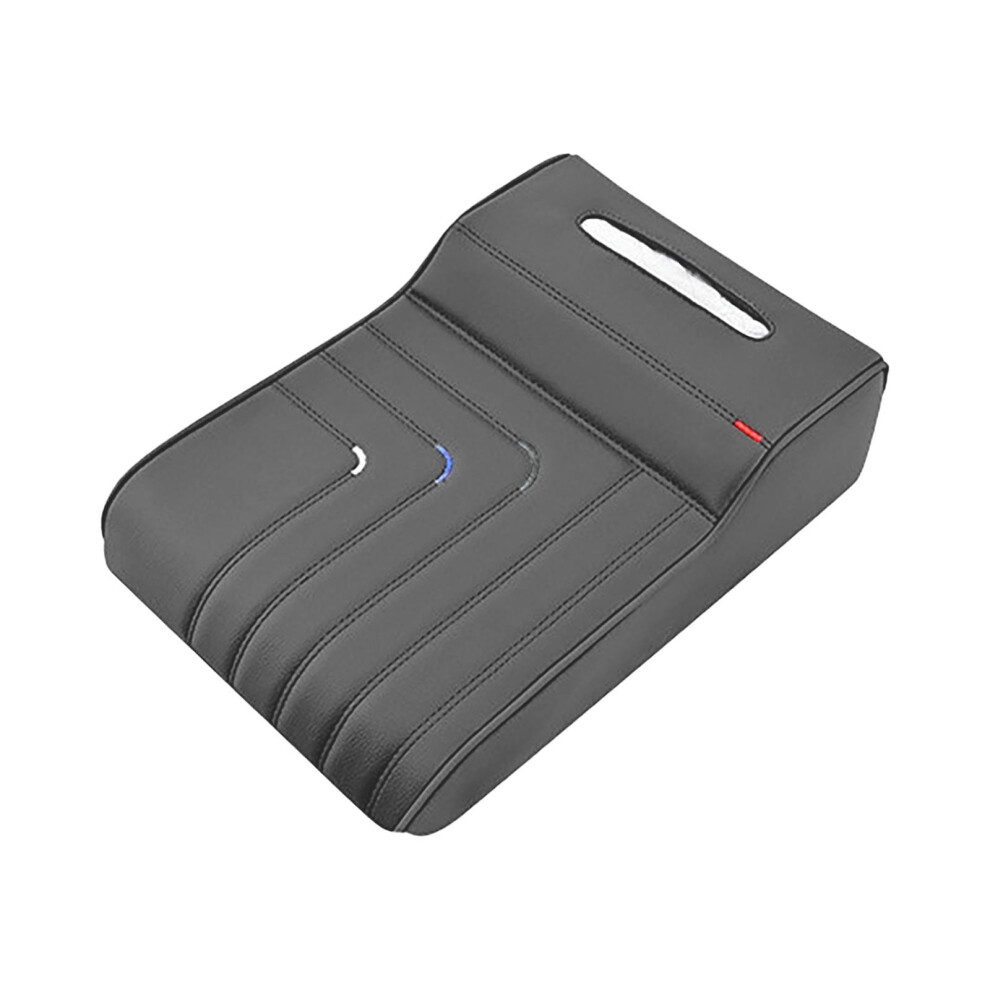 Armrest Organizer With Tissue Holder And Memory Foam 962029515852