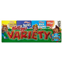 Kelloggs Variety Pack Cereals 8 Pack 6'S (48 Packs)
