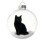 Schattige kattenkerstversiering – 3D acryl, 10 cm 1