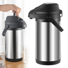 Caraffa termica da caffè in acciaio inox da 64 once con pompa
