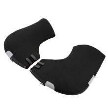 Capas de guidão de bicicleta para inverno, pretas, 25x19cm