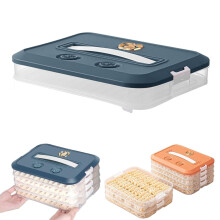 Stackable Airtight Cookie & Dumpling Container 30.6x23cm