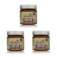 Joe & Sephs Brandy Butter Caramel Sauce (3x230g) |1 Star Great Taste Award, caramel drizzle, ice cream sauce, caramel sauce for coffee, vegetarian,