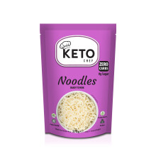 Keto Chef Vegan Slim Noodles (Pack of 6, 270g) - Microwaveable, Free-from Konjac Instant Noodle, Zero Carbohydrates & Sugar, Shirataki, Paleo Friendly