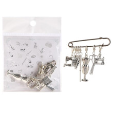 Metallene Maschenmarkierer zum Stricken – 1 Set