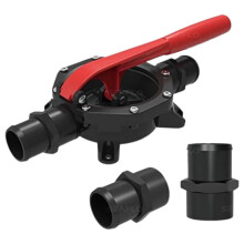 Bomba de porão manual de diafragma 720GPH com mangueira de 1,5"