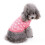 Strickpullover mit Herzmotiv für Hunde – Rosa, XL 1