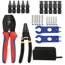 Set met krimptangen voor zonnepanelen (2,5/4/6 mm²) met 6 stuks