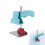 Adjustable Fabric Clamp Steel Base Heavy-Duty 1 1