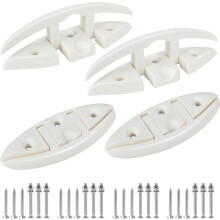 Cunhos de amarração dobráveis de nylon de 5 polegadas para barcos (pacote com 4)