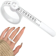 Misuratore per anelli DESIGNICE con finestra ingrandita1-17US