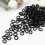Gomas para el cabello de algodón multicolor, 350 unidades 1