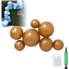 Reusable Inflatable Balloon Garland Kit – 18 ft PVC Arch