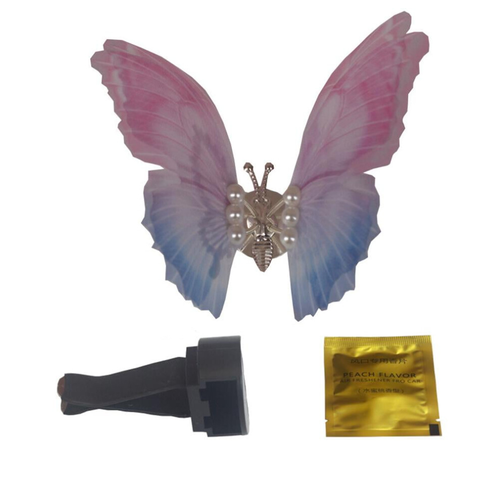 Butterfly Wing Car Vent Diffuser Clip With Fragrance Pad 9058772193315