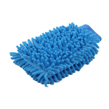 Gant de lavage double face en chenille microfibre (1 pièce)