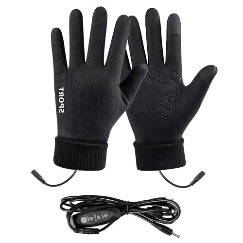 USB-beheizbare Handschuhe mit 3 Temperatureinstellungen