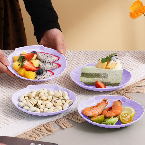 Wheat Straw Dinner Plates – Reusable, Microwave &