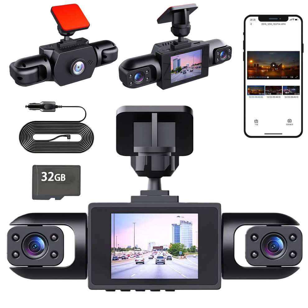 Dash Cam System 4-Channel 1080P 360 Full View 962125037135