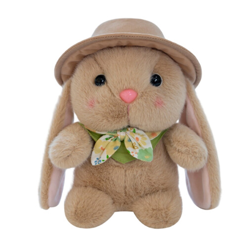 Bréagán Plush Coinín Cásca Bláthanna 14-Orlach