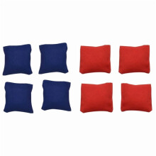 Weatherproof cornhole bags 8 pieces 7x7 cm