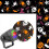 Dodorado USB-kerstprojectorlamp met feestelijke patronen 1