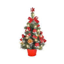 40cm mini vianočný stromček v kvetináči s LED diódami