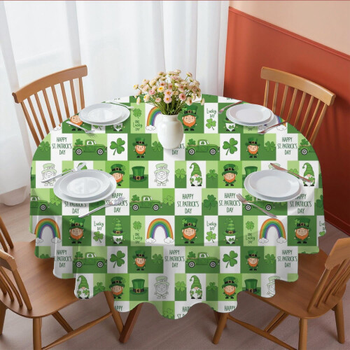 60 Inch Round Polyester Tablecloth