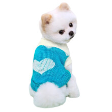Pull à col roulé en tricot pour animaux de compagnie – Bipède, Respirant,