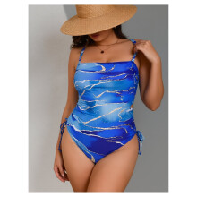 Women's Plus Size One Piece Swimsuit with Tummy Control and